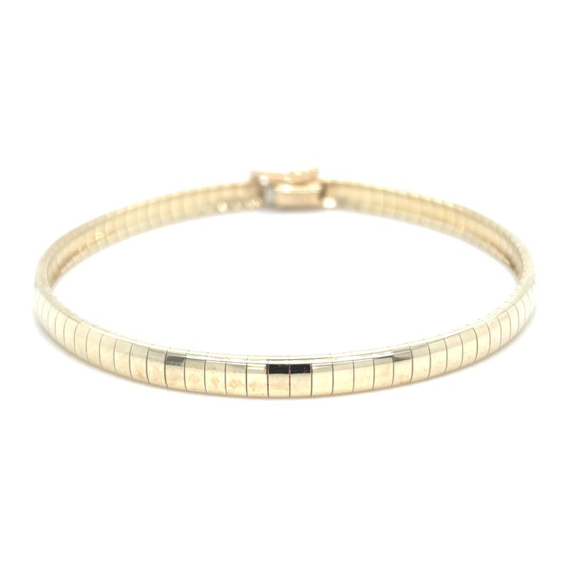 Omega Bracelet in 14k Yellow Gold