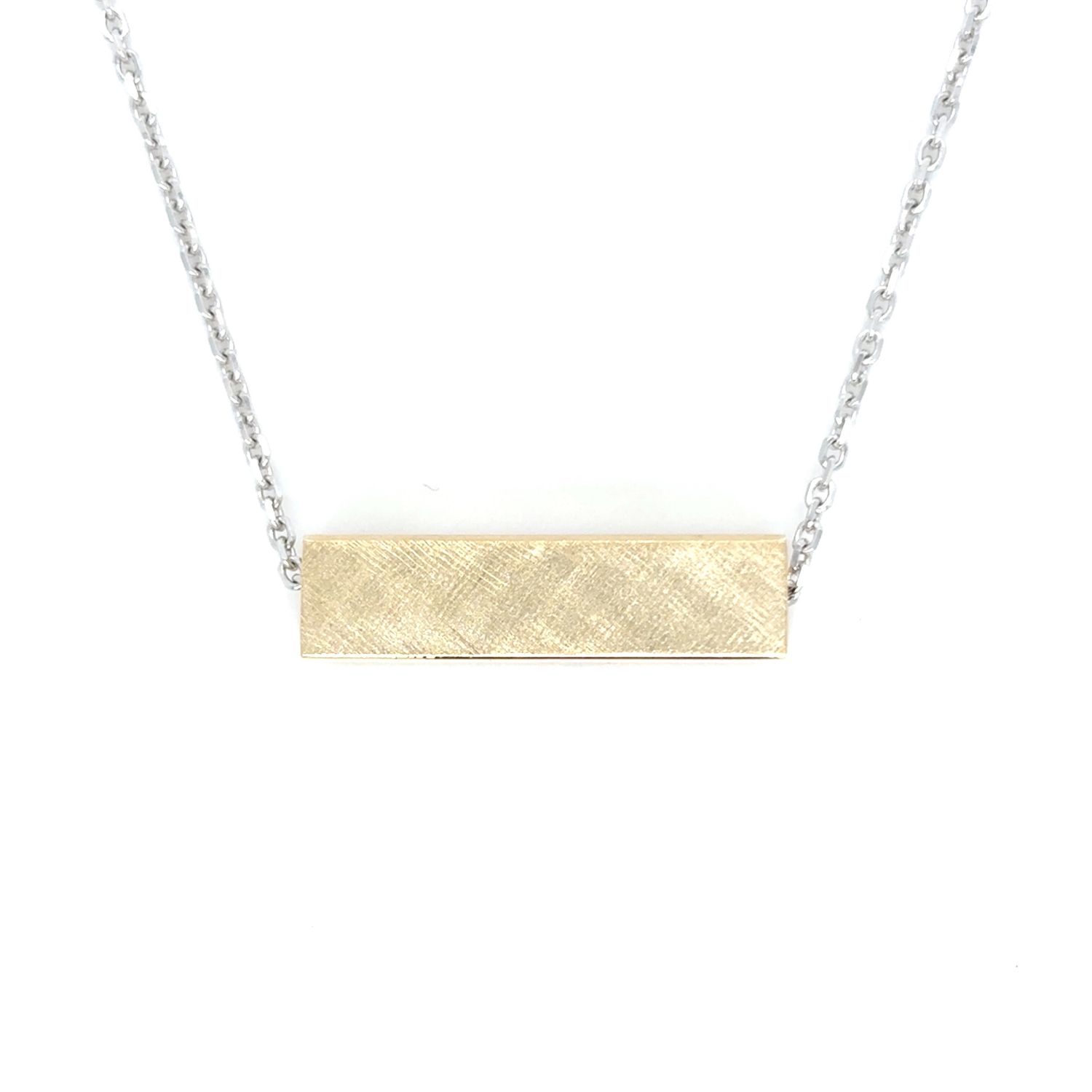 Seasons Necklace in 14k Yellow & White Gold