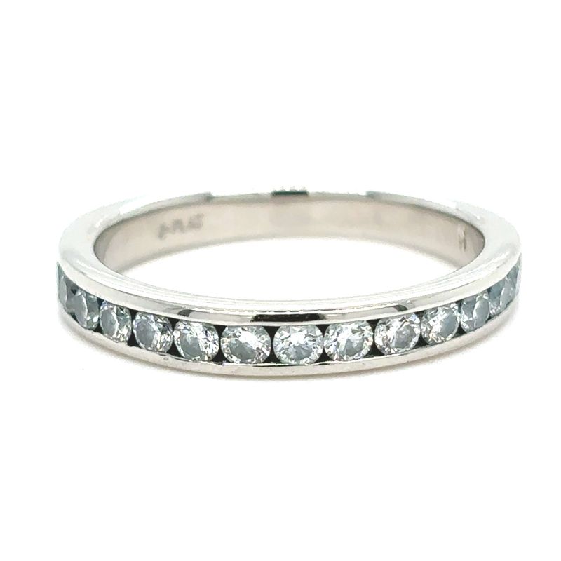 Diamond Band in Platinum