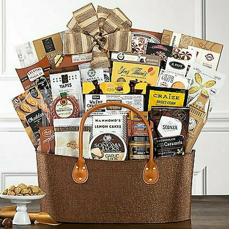 ELEGANT EXPRESSIONS: GOURMET GIFT BASKET