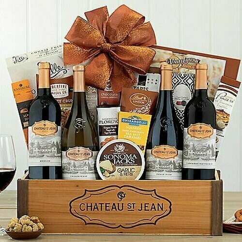 CHATEAU ST. JEAN QUARTET: GOURMET WINE BOX