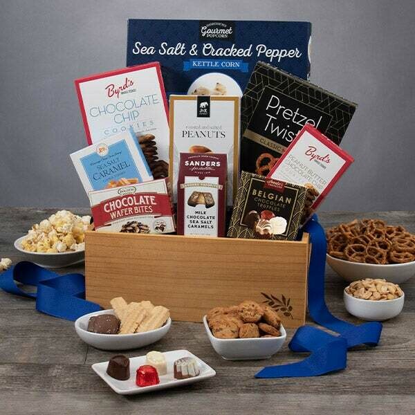 Snack & Chocolate Gift Basket