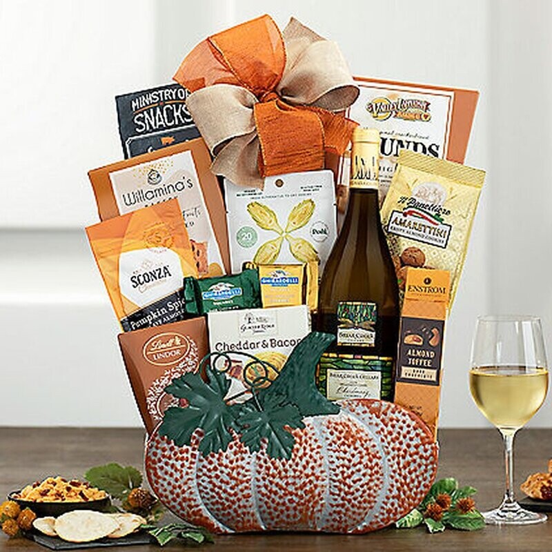 BRIAR CREEK CHARDONNAY: FALL WINE GIFT BASKET