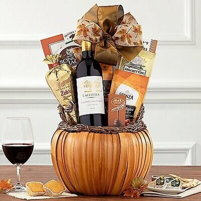 CALLISTER CELLARS CABERNET: FALL WINE GIFT BASKET