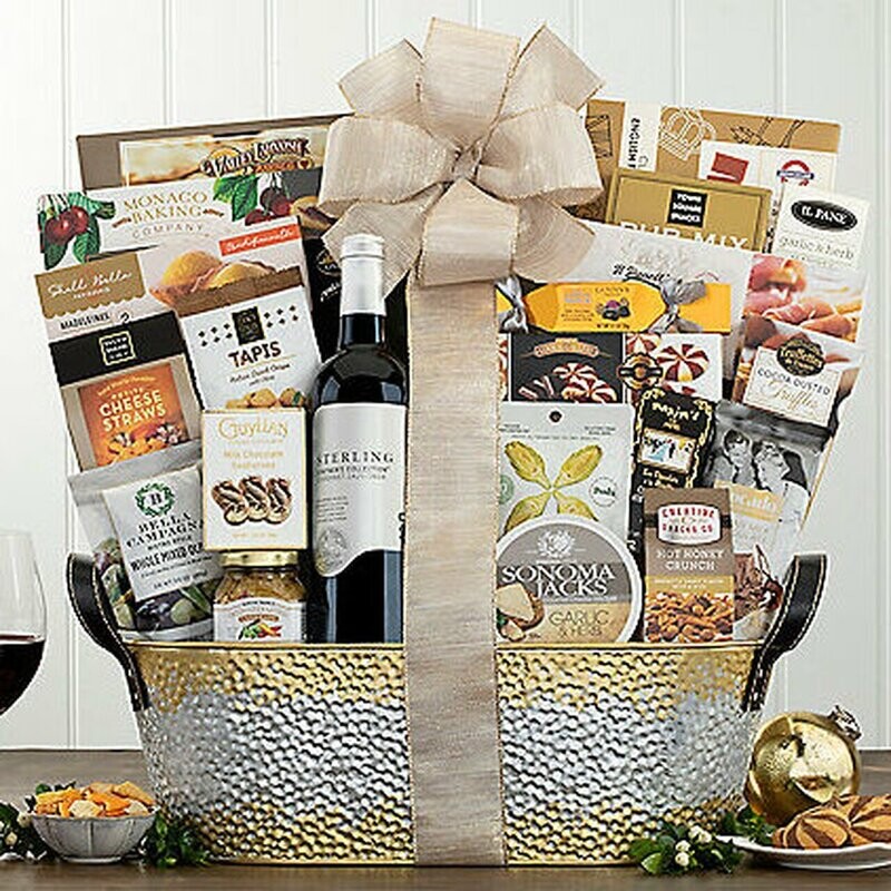 STERLING VINEYARDS CABERNET: WINE GIFT BASKET