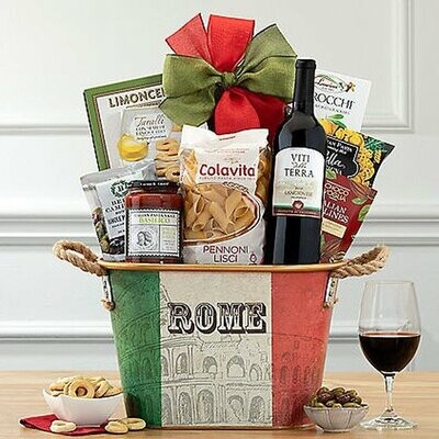 VITI DELLA TERRA SANGIOVESE: ITALIAN WINE BASKET