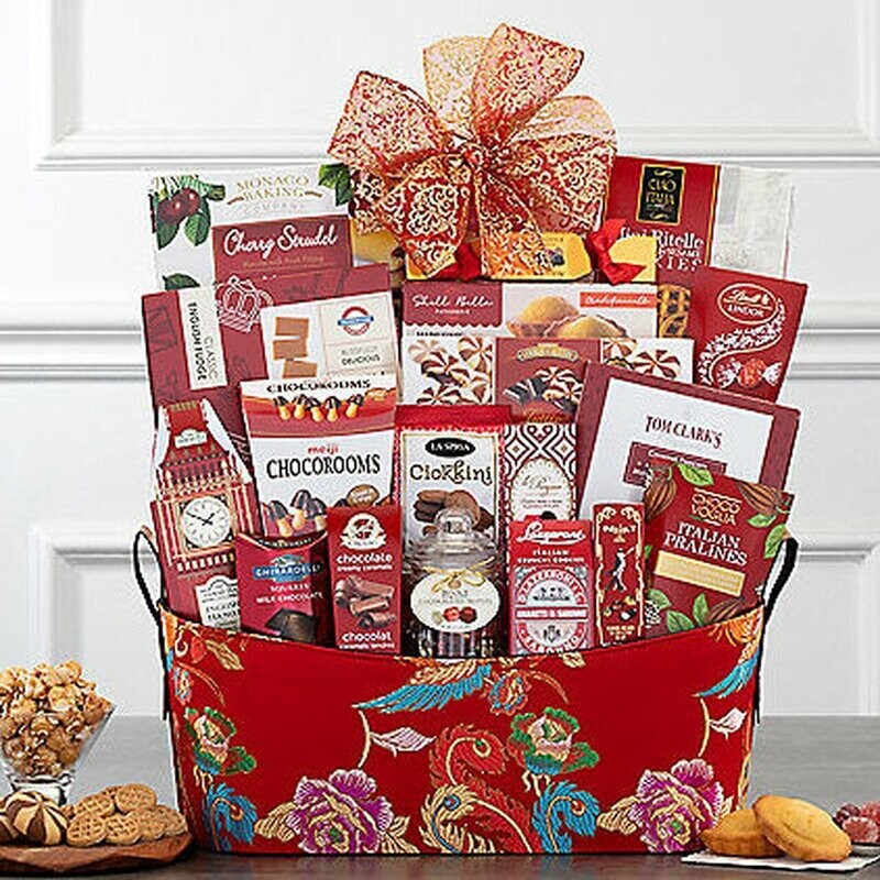 GRAND WISHES: GOURMET GIFT BASKET