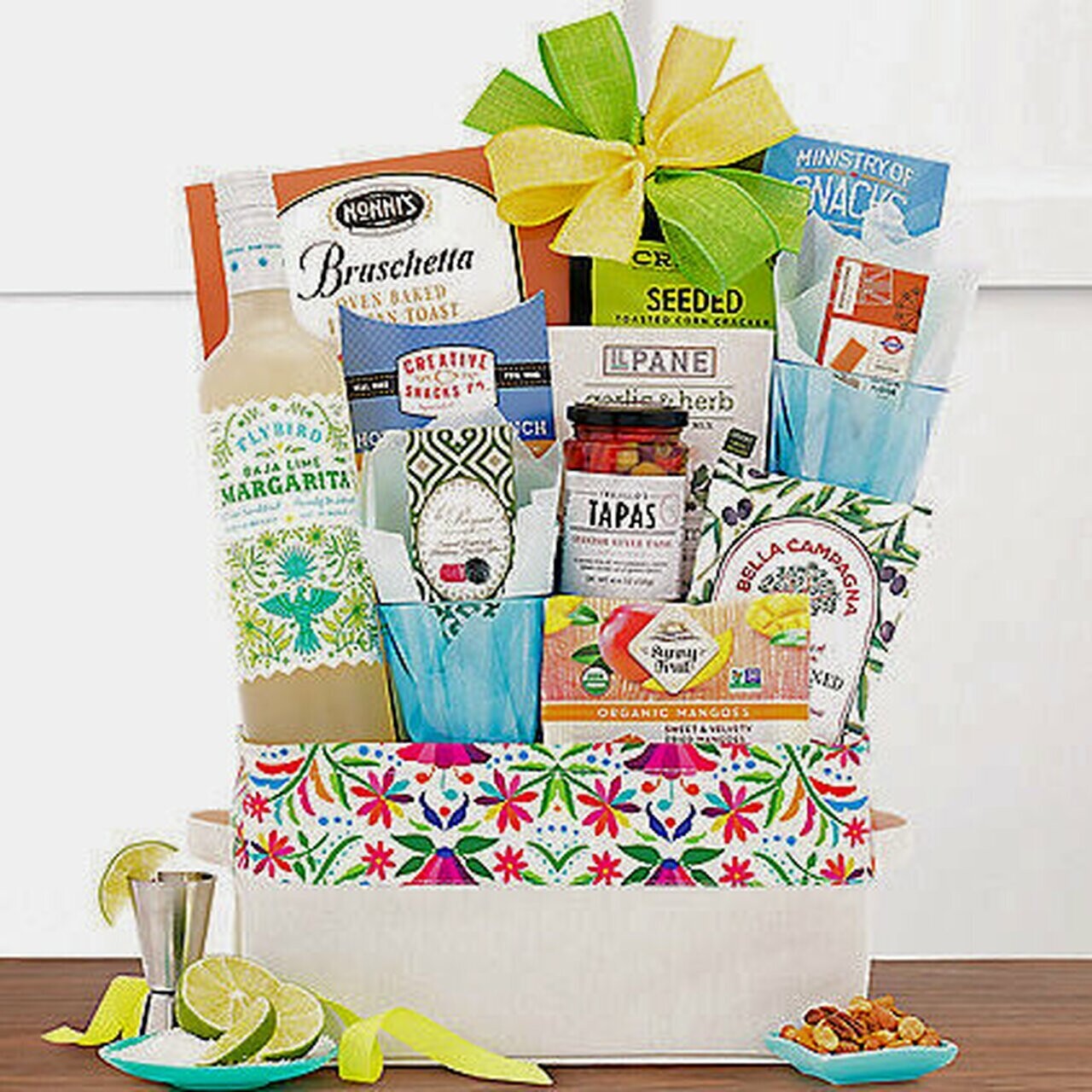 It's Margarita Time: Cocktail Gift Basket