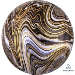 Marble Black and Gold