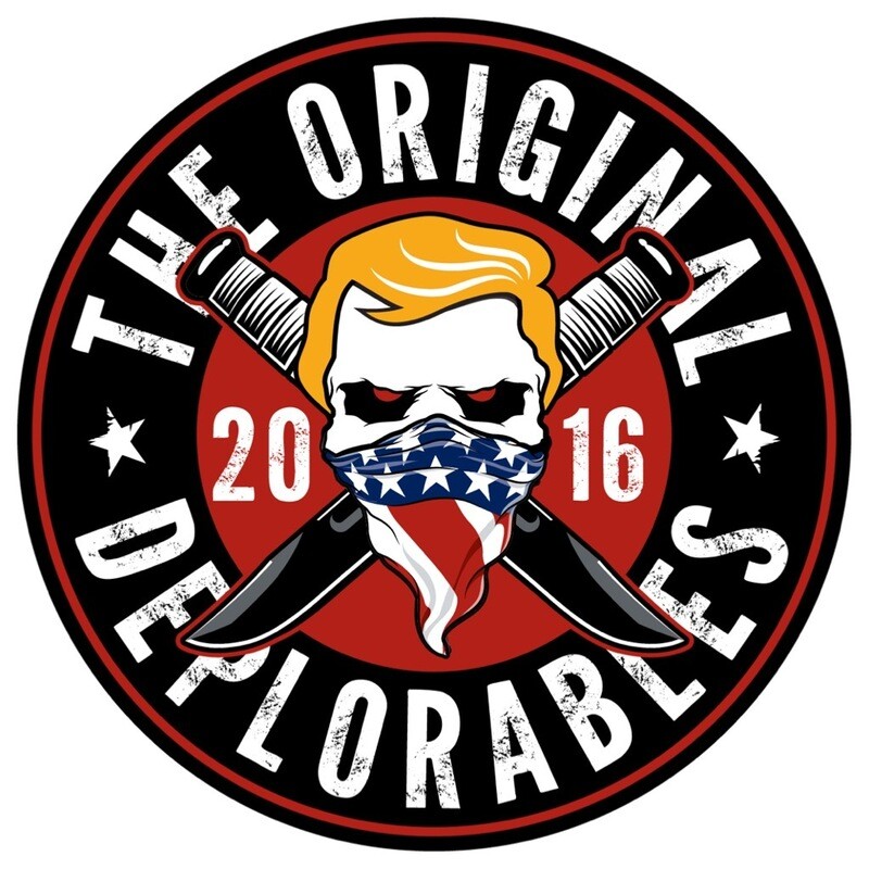 ORIGINAL DEPLORABLES DECAL 5 x5 Inches