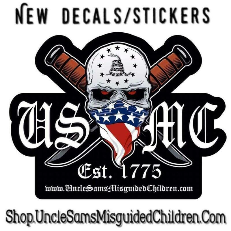 USMC EST1775 DECAL 5 x5 Inches