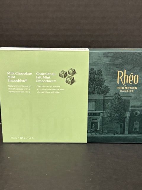 Rheo Thompson Milk Chocolate Mint smoothies 1/2 Lb box