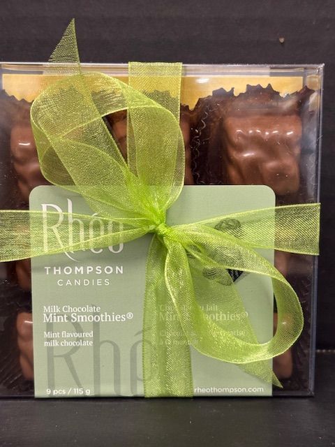 Rheo Thompson Milk chocolate Mint Smoothies 1/4 lb box