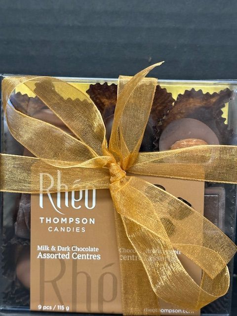Rheo Thompson Milk and Dark Assorted Centres 1/4 Lb box