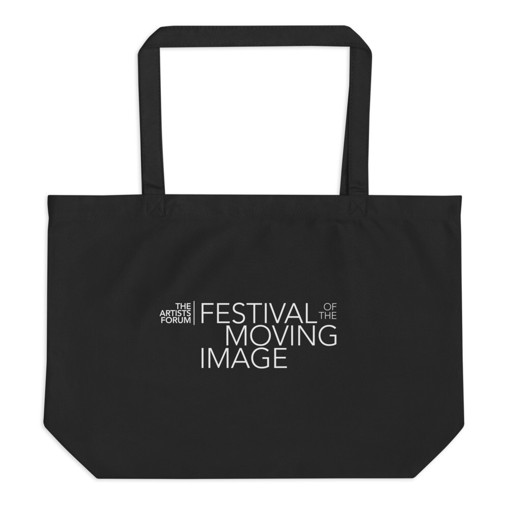 THE ARTISTS FORUM Festival of the Moving Image Large Organic Tote