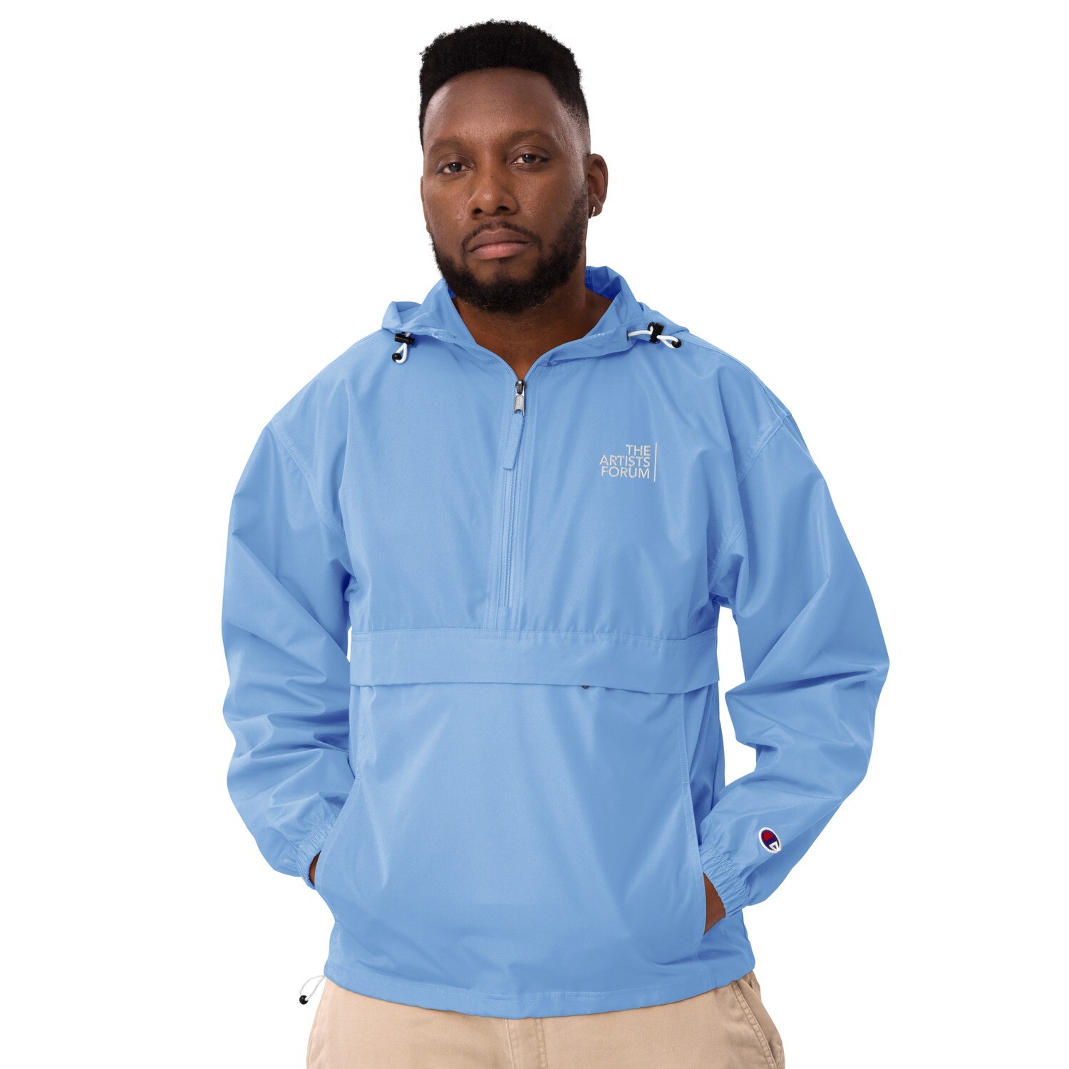 THE ARTISTS FORUM Embroidered Windbreaker