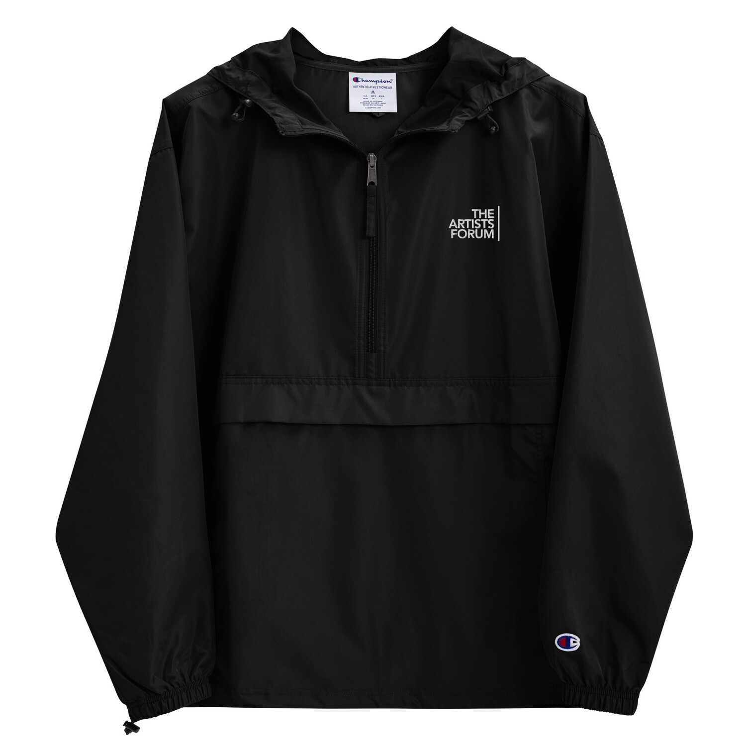 THE ARTISTS FORUM Embroidered Windbreaker THE ARTISTS FORUM Embroidered Windbreaker