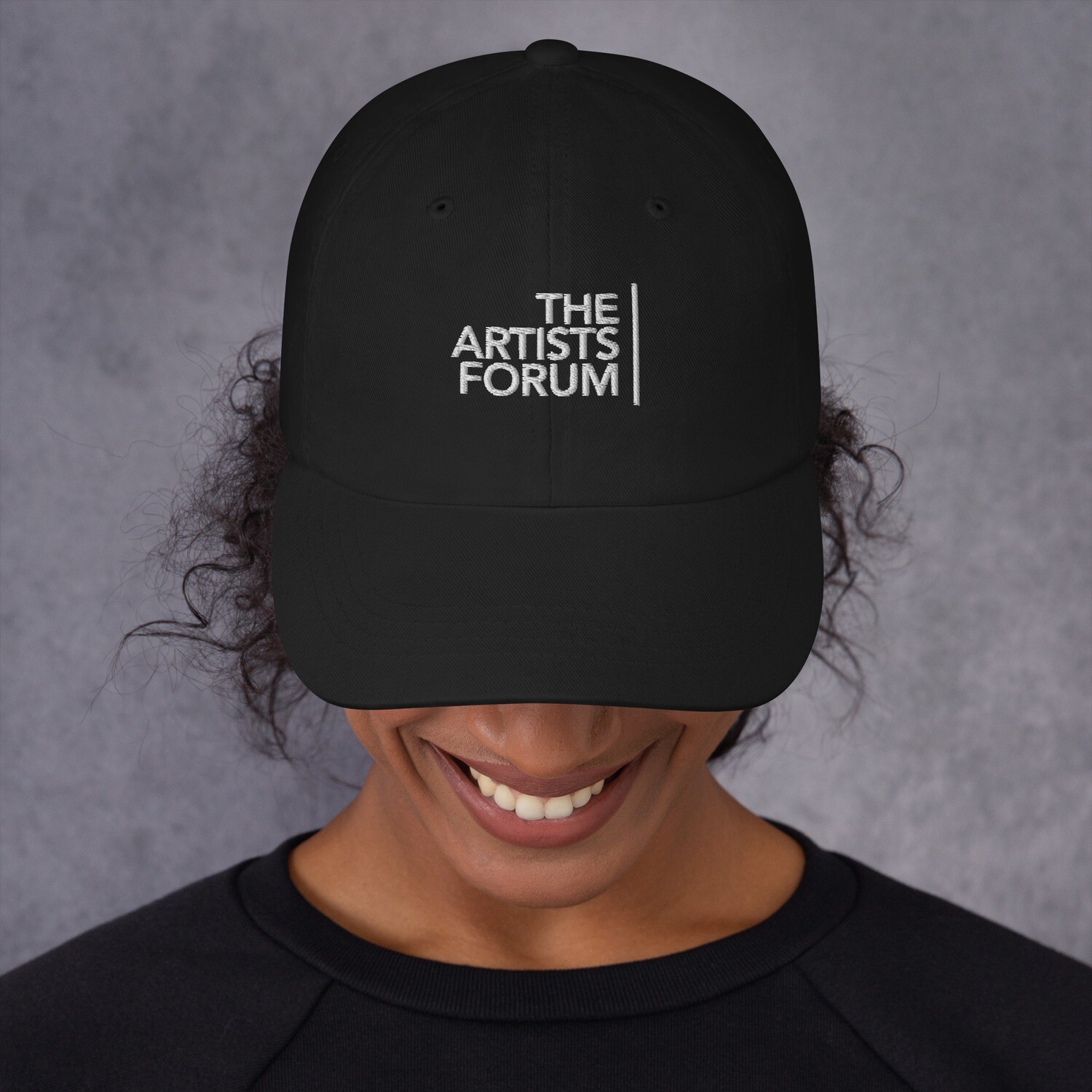 THE ARTISTS FORUM Embroidered Logo Cap THE ARTISTS FORUM Embroidered Logo Cap