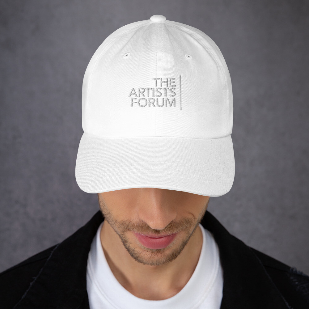 THE ARTISTS FORUM Embroidered Logo Cap THE ARTISTS FORUM Embroidered Logo Cap