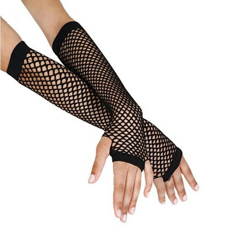 fishnet sleeves
