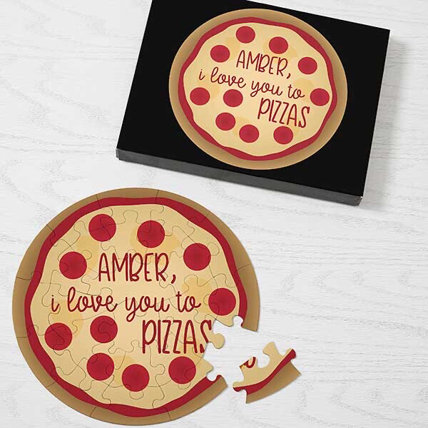 You Have A Pizza My Heart Personalized 26 Pc Puzzle