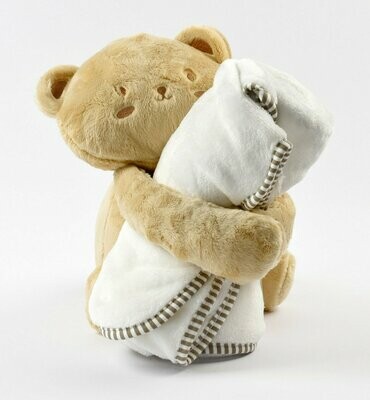 Minibanda deken met teddybeer 