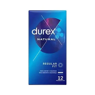 PRESERVATIVOS DUREX NATURAL PLUS 12 U