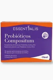 ESSENTIALIS PROBIOTICOS COMPOSITUM 30 CAPSULAS GASTRORRESISTENTES