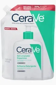 CERAVE GEL LIMPIADOR ESPUMOSO RECARGA 473 ML