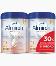 ALMIRON PROFUTURA 2  2 ENVASES 800 G DUOBIOTIK BIPACK PACK