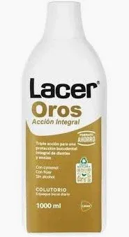 LACER OROS ACCION INTEGRAL COLUTORIO  1 ENVASE 1000 ML