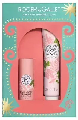 PACK ROGER GALLET FLEUR DE FIGUIER CREMA DE MANOS   LABIAL
