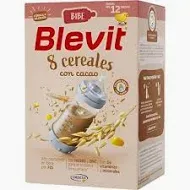 BLEVIT BIBE 8 CEREALES Y CACAO 1 ENVASE 500 G