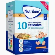 NUTRIBEN 10 CEREALES  1 ENVASE 600 G