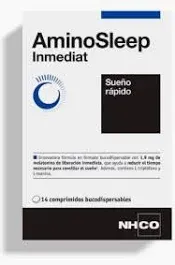 AMINOSLEEP INMEDIAT 14 COMPRIMIDOS BUCODISPERSABLES SABOR NARANJA