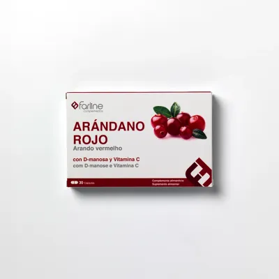 FARLINE COMPLEMENTOS ARANDANO ROJO + VITAMINA C + D-MANOSA