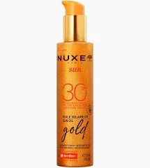NUXE SUN ACEITE BRONCEADOR GOLD PARA ROSTRO Y CUERPO SPF 30 1 ENVASE 150 ML