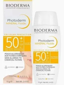 BIODERMA PHOTODERM MINERAL FLUIDO SPF 50+  1 ENVASE 75 G