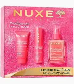 NUXE COFRE PRODIGIEUSE HYALU BOOST SERUM + GEL CREMA + CONTORNO 2026