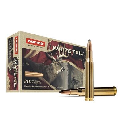 Norma .270 Win Whitetail 130 gr 20 rnds/box (200 rnd per case)