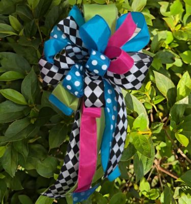 Bold &amp; Bright Loop Bow with Streamers  (Large)