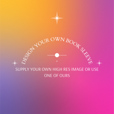 Design your own trade size book sleeve