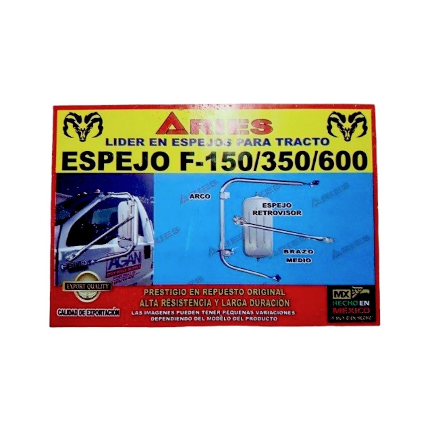 ESPEJO F 150,  350 Y 600