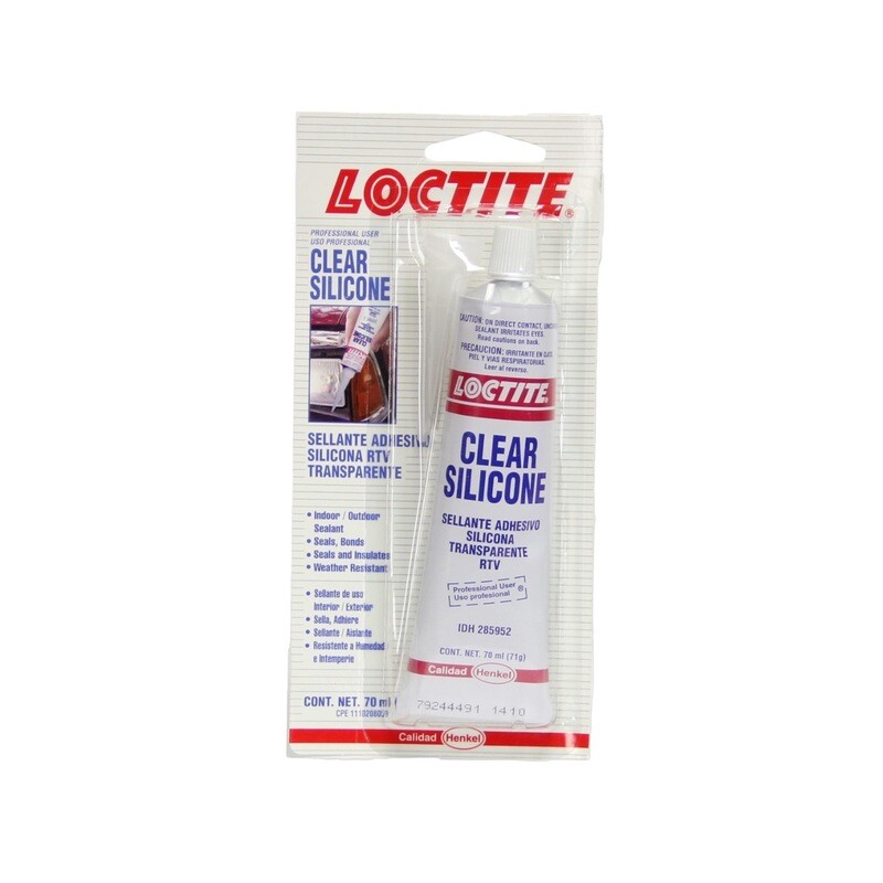 SILICON TRANSPARENTE LOCTITE