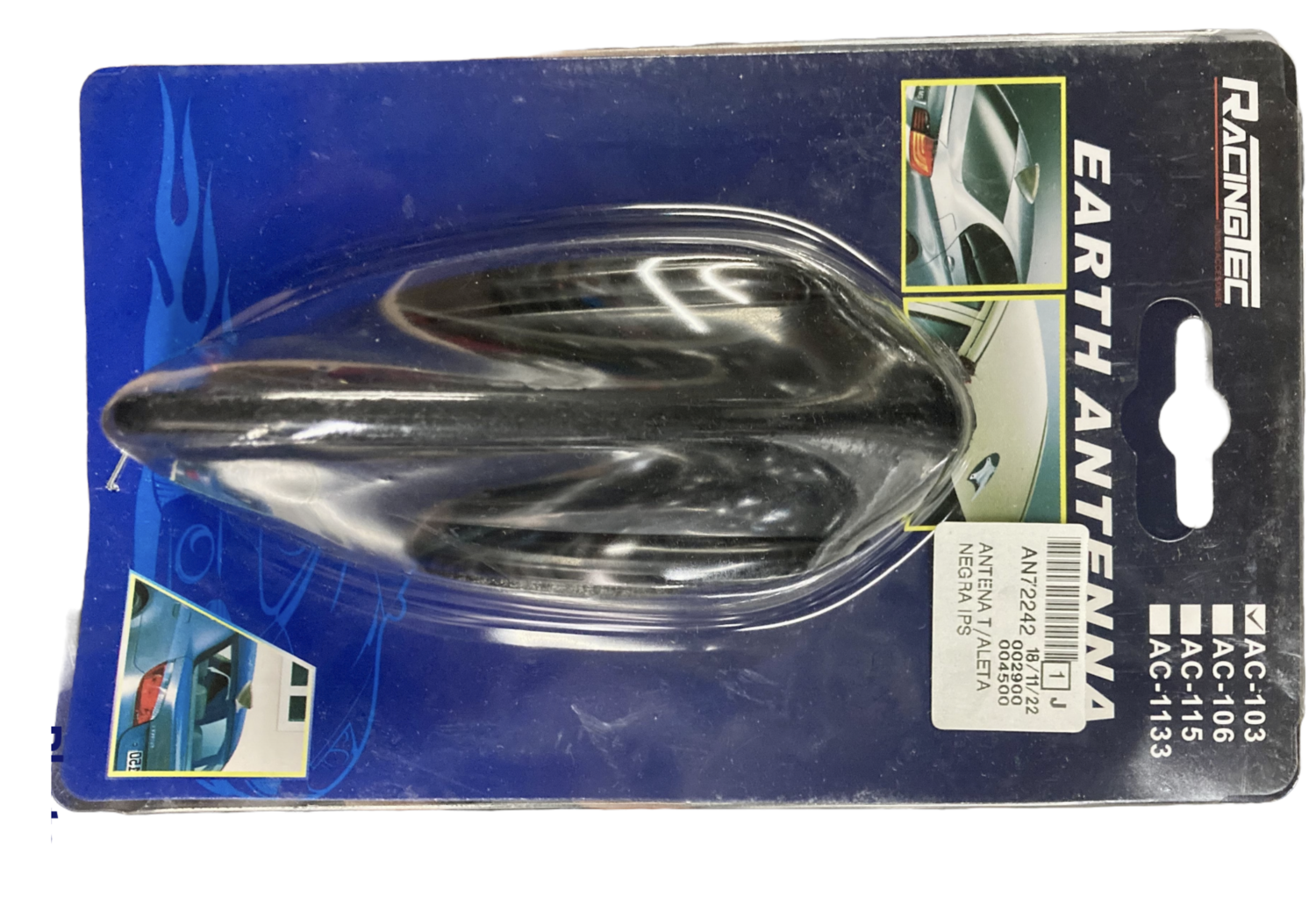 ANTENA T/ALETA NEGRA IPS