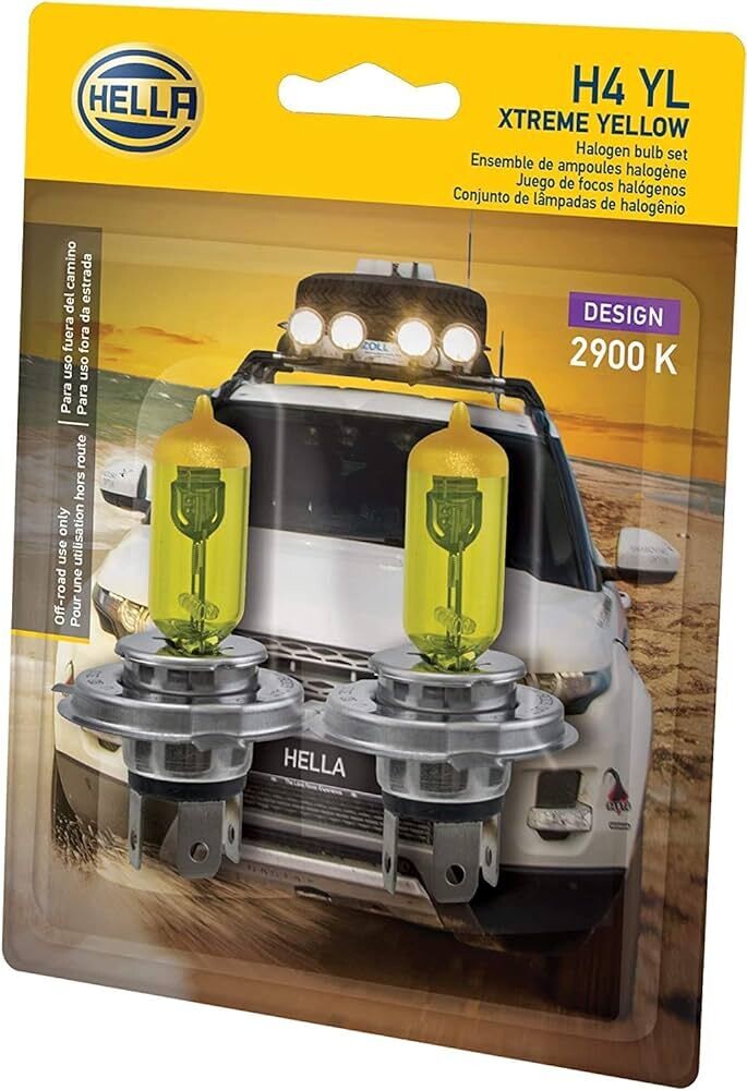 FOCO H4 12V 60/55W YELLOW