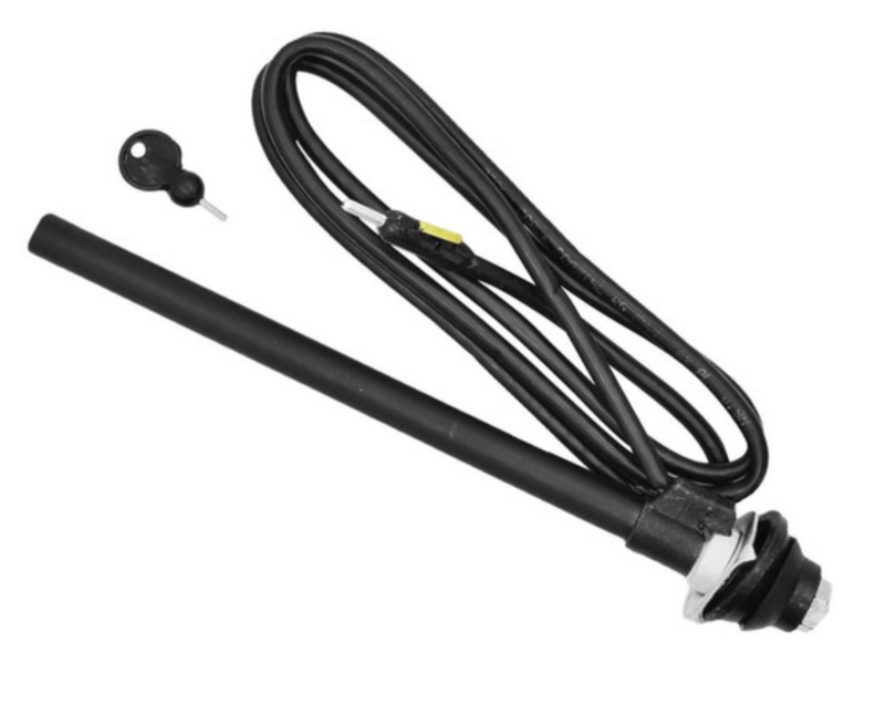ANTENA VW OCULTA C/LLAVE 5 SECCIONES