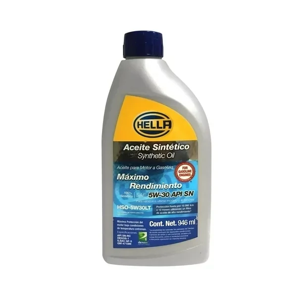 ACEITE SINTETICO 5W30 1LT HELLA