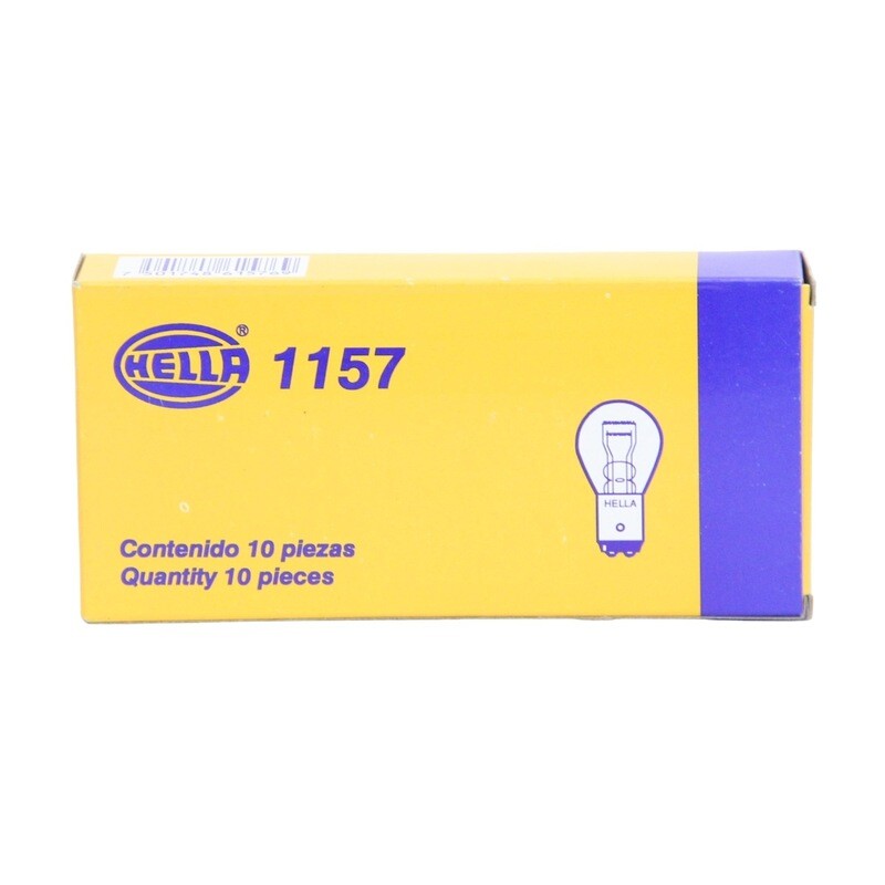 FOCO 1157 12V 27/9W 2 FILAMENTOS HELLA