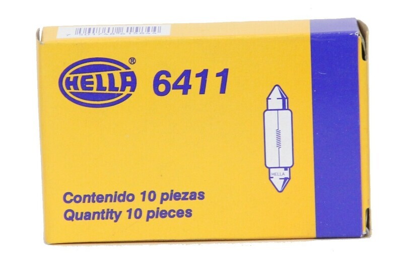 FOCO 6411 12V 10W S8.5 TUBULAR